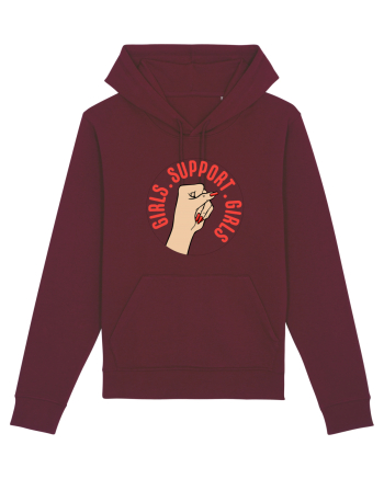 Girls Support Girls Burgundy