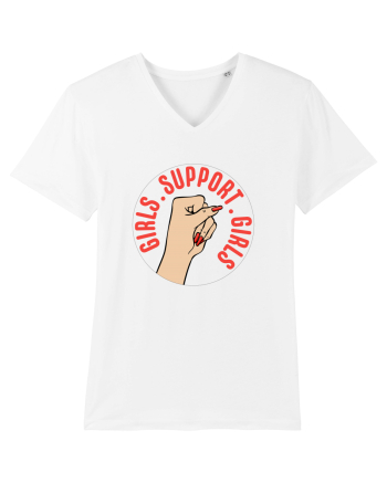 Girls Support Girls White