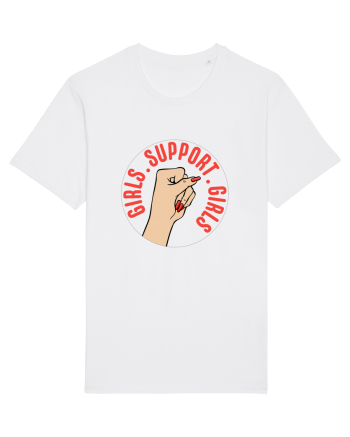 Girls Support Girls White