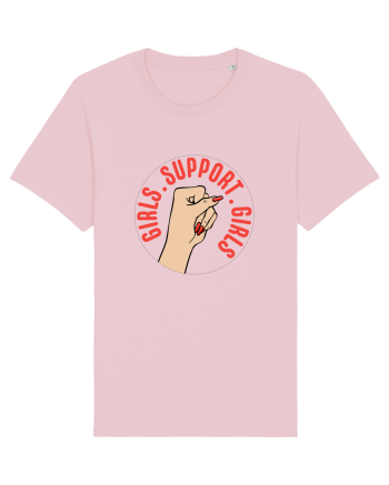 Girls Support Girls Cotton Pink