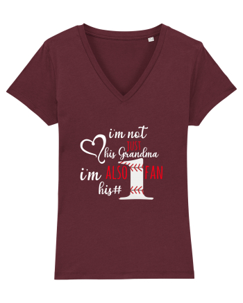 Grandma Fan Burgundy