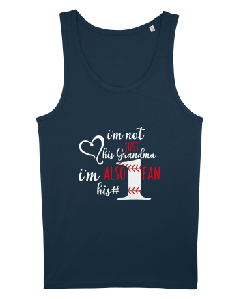 Grandma Fan Navy