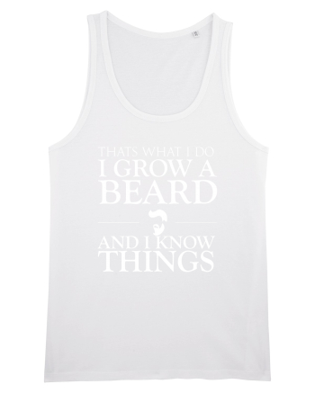 Grow a Beard White