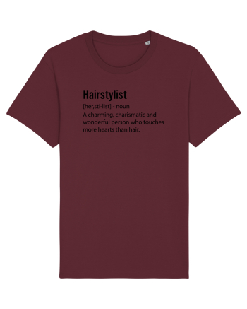 Hairstylist Burgundy