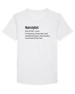 Hairstylist Tricou mânecă scurtă guler larg Bărbat Skater