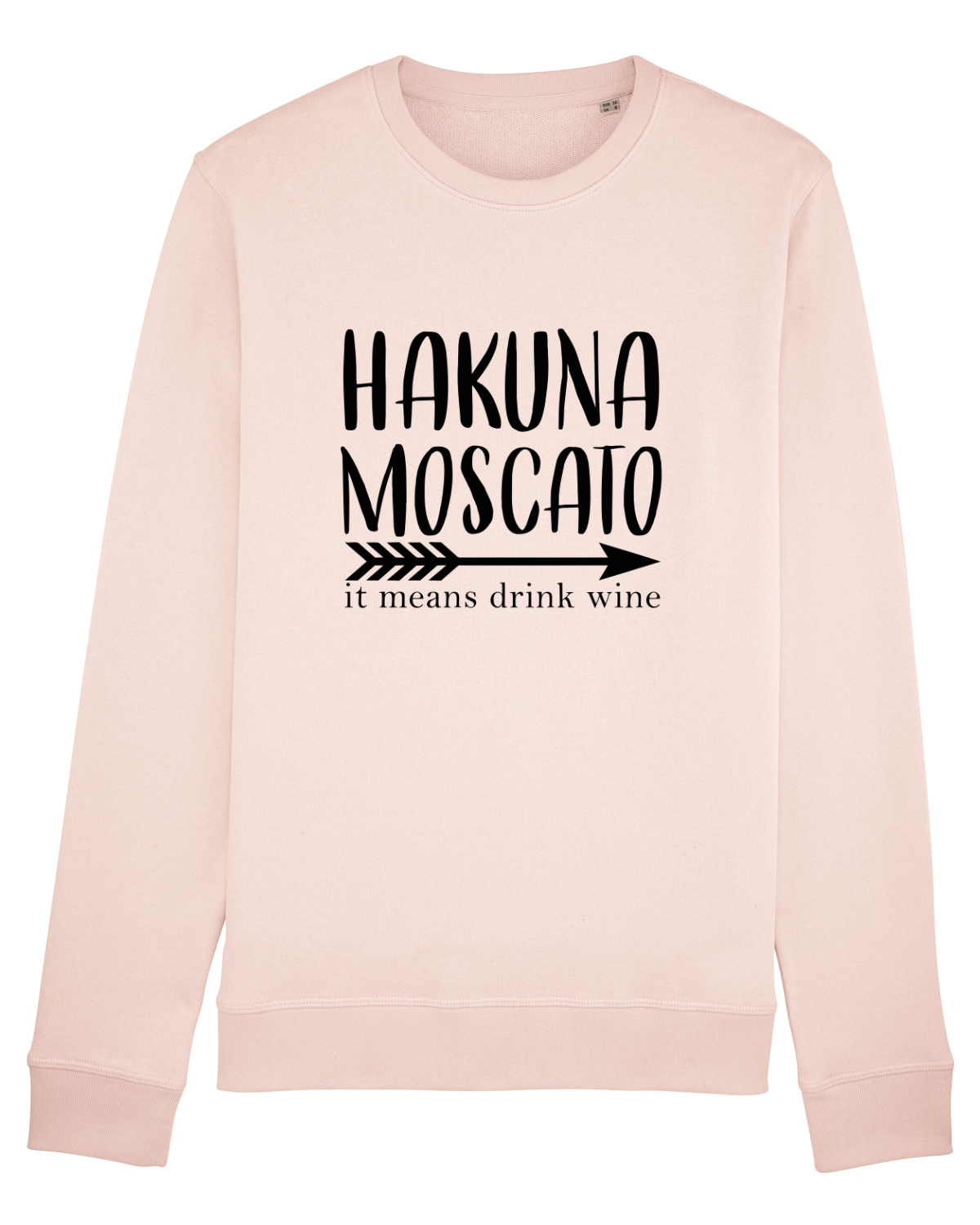 Bluză mânecă lungă Unisex Rise Candy Pink