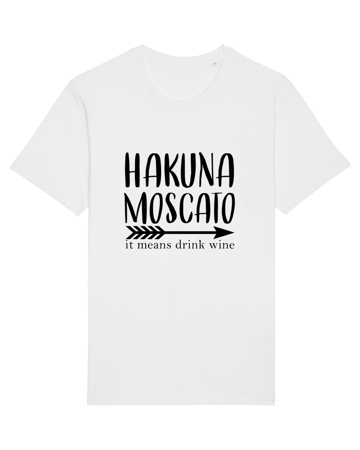 Tricou mânecă scurtă Unisex Rocker White