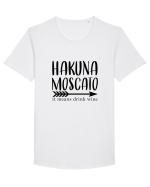 Hakuna Moscato Tricou mânecă scurtă guler larg Bărbat Skater
