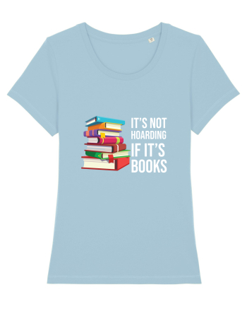 Hoarding Books Sky Blue