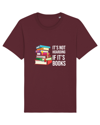 Hoarding Books Burgundy