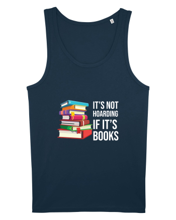Hoarding Books Navy