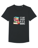 Hoarding Books Tricou mânecă scurtă guler larg Bărbat Skater