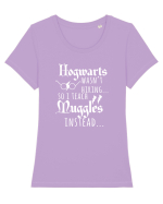 Hogwarts Teacher Tricou mânecă scurtă guler larg fitted Damă Expresser