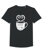 Hug in a Mug Tricou mânecă scurtă guler larg Bărbat Skater