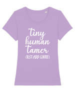 Tiny Human Tamer Tricou mânecă scurtă guler larg fitted Damă Expresser