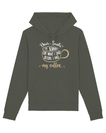 Spun prostii înainte de cafea Khaki