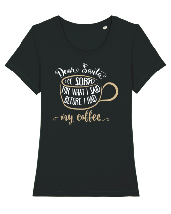 Spun prostii înainte de cafea Black