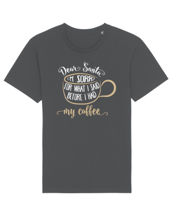 Spun prostii înainte de cafea Anthracite