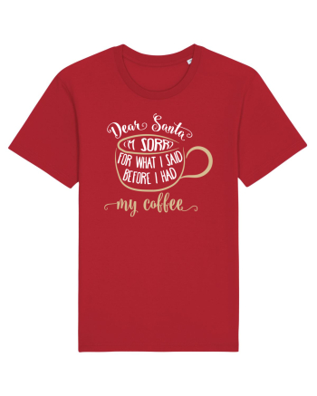 Spun prostii înainte de cafea Red