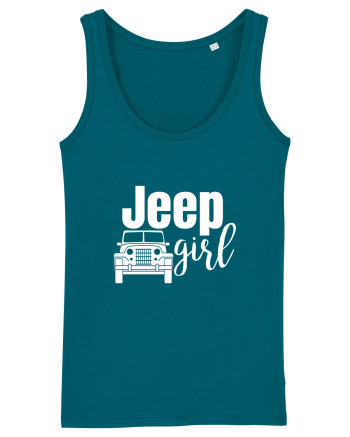 Jeep Girl Ocean Depth