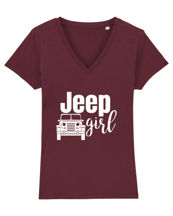 Jeep Girl Burgundy