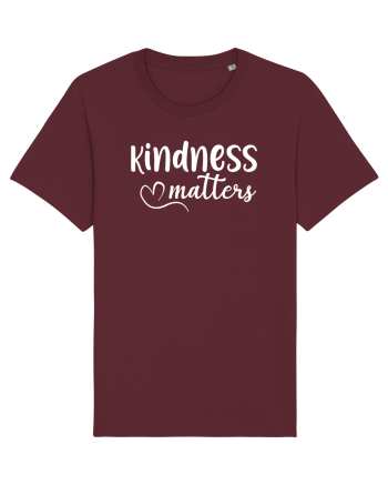 Kindness Matters Burgundy
