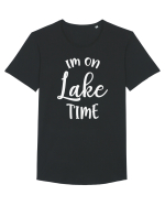 Lake Time Tricou mânecă scurtă guler larg Bărbat Skater