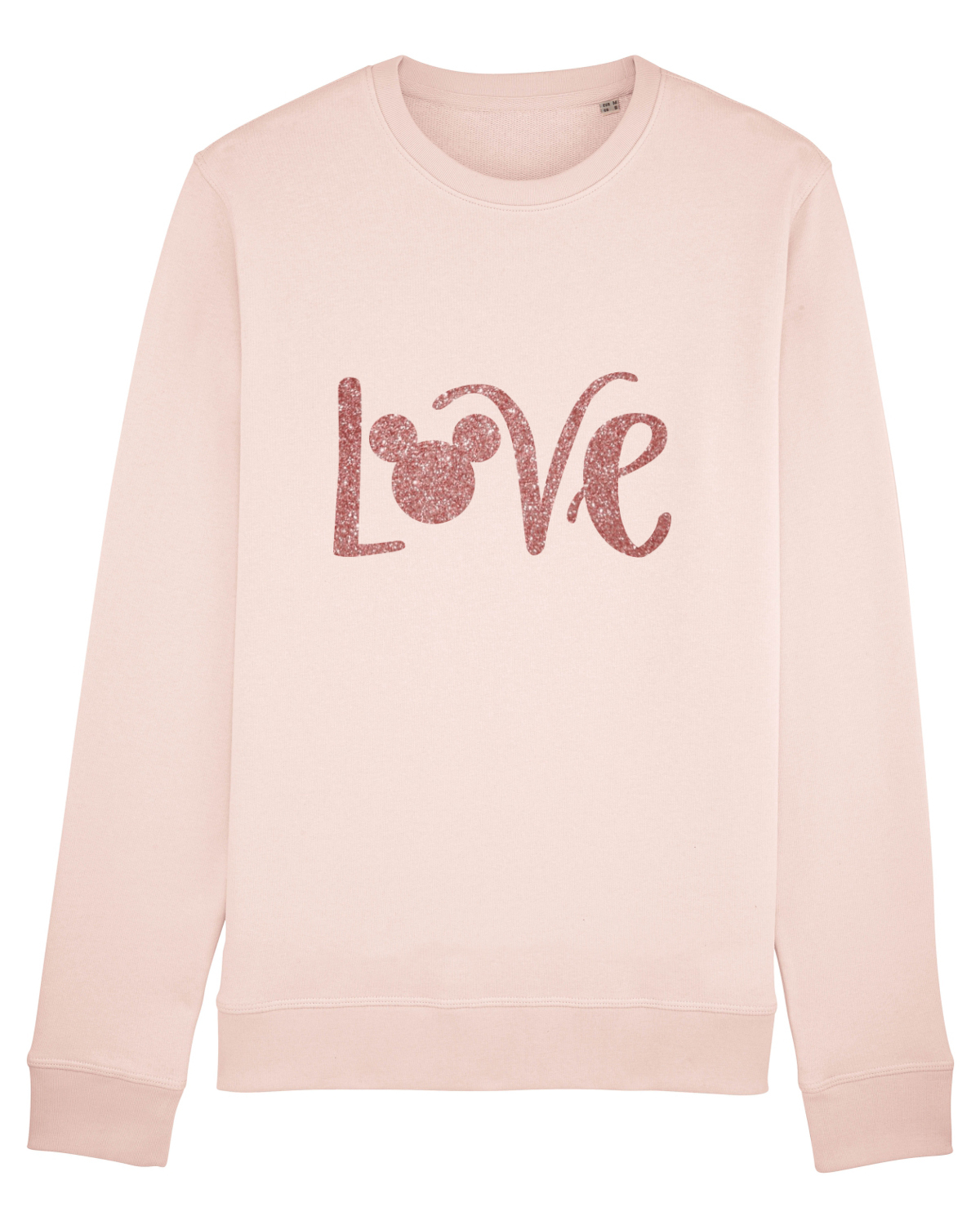Bluză mânecă lungă Unisex Rise Candy Pink