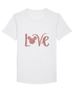 Love Disney Tricou mânecă scurtă guler larg Bărbat Skater