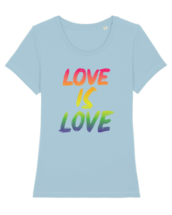 Love is Love Sky Blue