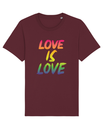 Love is Love Burgundy