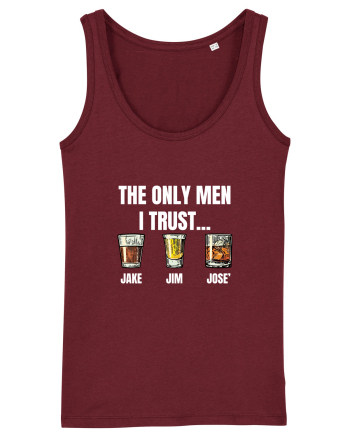 Men I trust Burgundy