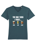 Men I trust Tricou mânecă scurtă guler V Bărbat Presenter