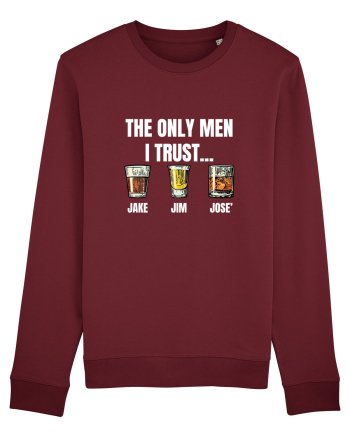 Men I trust Burgundy