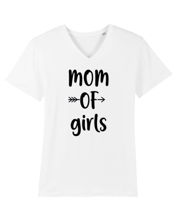 Mom OF gIRLS White