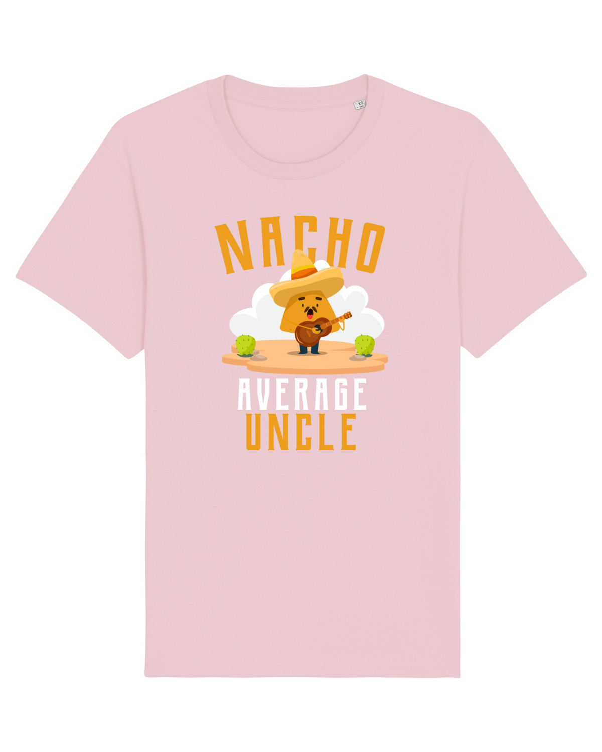 Tricou mânecă scurtă Unisex Rocker Cotton Pink