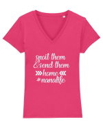 Nana Life Tricou mânecă scurtă guler V Damă Evoker