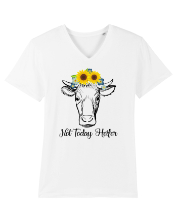Not Today Cow White