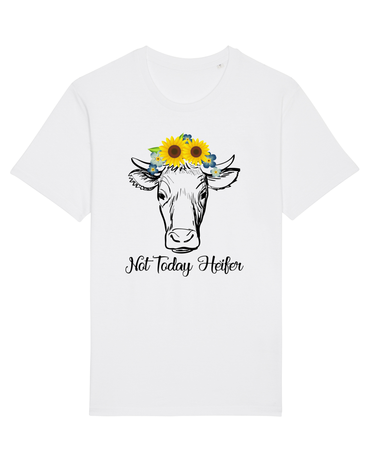 Tricou mânecă scurtă Unisex Rocker White