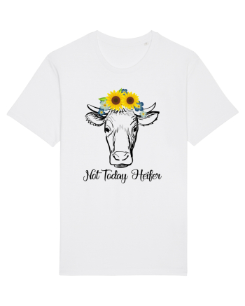 Not Today Cow White