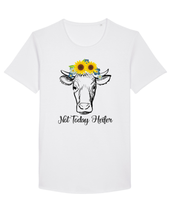 Not Today Cow White