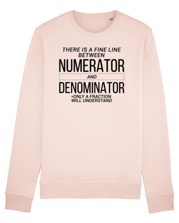 Numerator Denominator Candy Pink