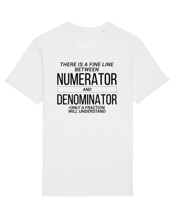 Numerator Denominator White