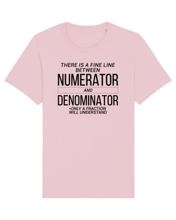 Numerator Denominator Cotton Pink