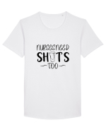 Nurses Shots Tricou mânecă scurtă guler larg Bărbat Skater