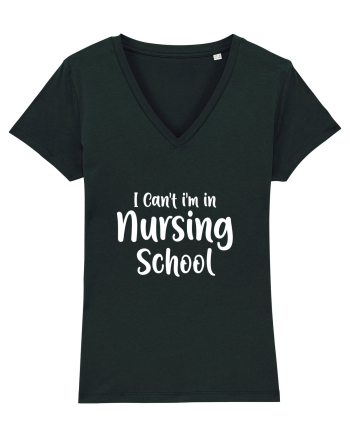 Nursing School Funny Black