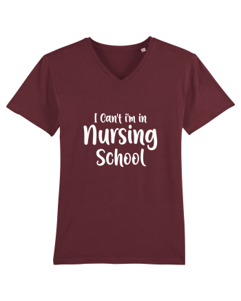 Nursing School Funny Burgundy