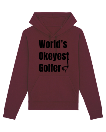 Okeyest Golfer Burgundy