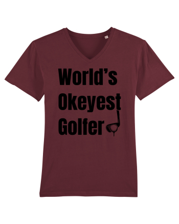 Okeyest Golfer Burgundy