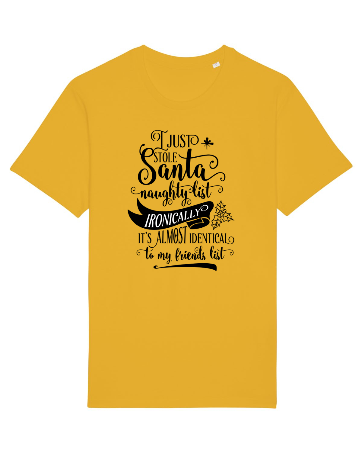 Tricou mânecă scurtă Unisex Rocker Spectra Yellow
